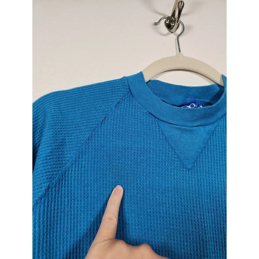 Vintage 80s Ocean Pacific Double Sided Youth Surf Long Sleeve Sweatshirt Skate